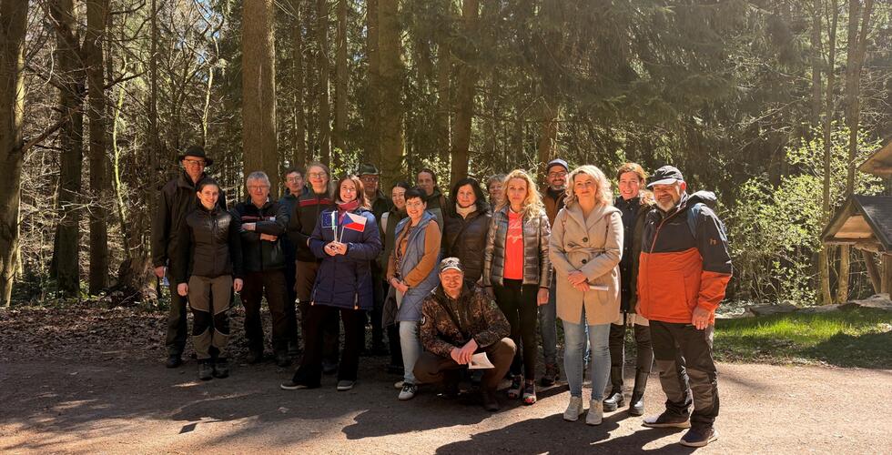 Auftaktveranstaltung LowRiskForest mit Waldbegehung in Annaberg-Buchholz | Copyright: Große Kreisstadt Annaberg-Buchholz