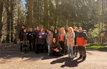 Auftaktveranstaltung LowRiskForest mit Waldbegehung in Annaberg-Buchholz