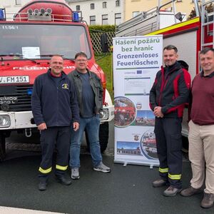 Gemeinsamer Familientag in der Feuerwache Markneukirchen mit der FW Skalna 14.05.2026 | Copyright: Stadt Markneukirchen