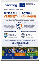 Fußball verein(t) - Inklusionsprojekt des Chemnitzer FC und FK Banik Most-Sous - Logo